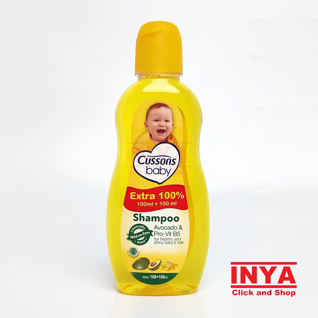 CUSSONS BABY SHAMPOO AVOCADO &amp; PRO-VIT B5 100ml