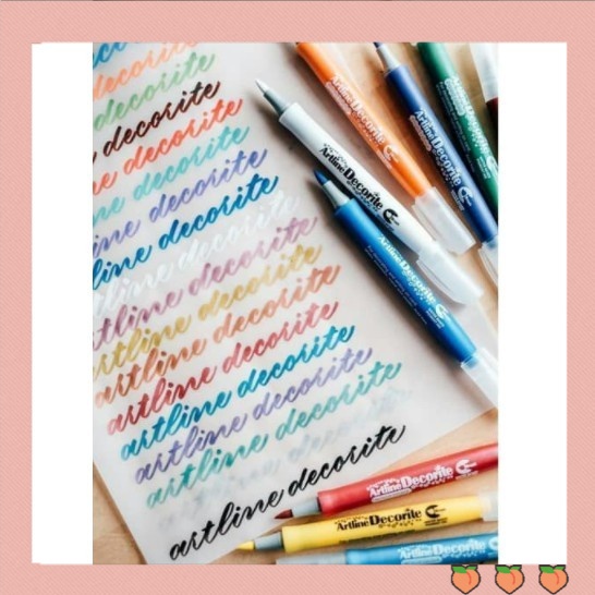

Spidol Artline Decorite Brush Artline / DEKORASI / MULTI-PURPOSE / DRAWING ART