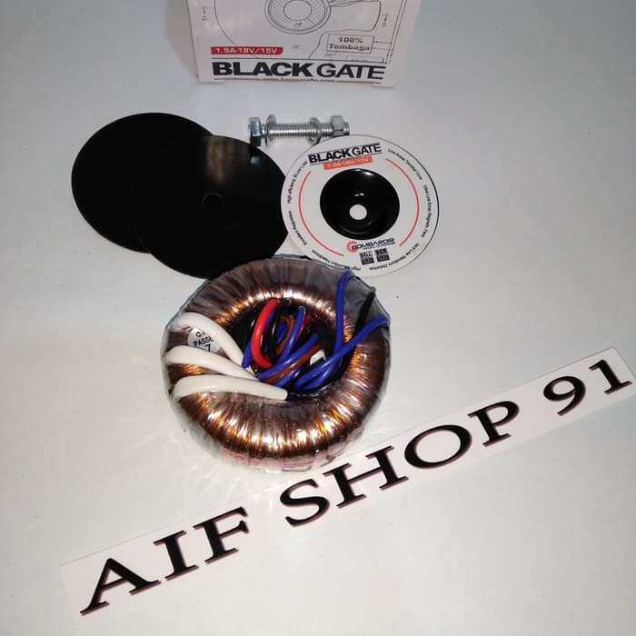 Trafo toroid donat BOMBARDIR BLACK GATE ct 18volt