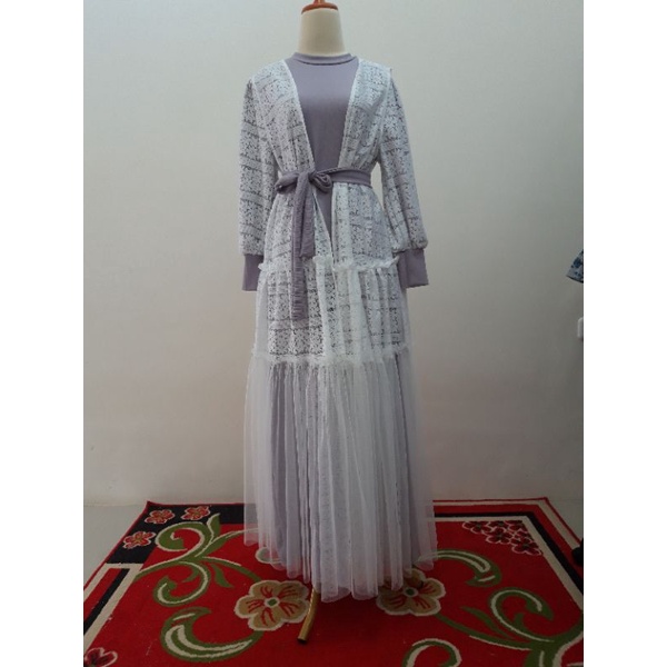 GAMIS KENIT IMPORT(Set LongOuter) By Papermea