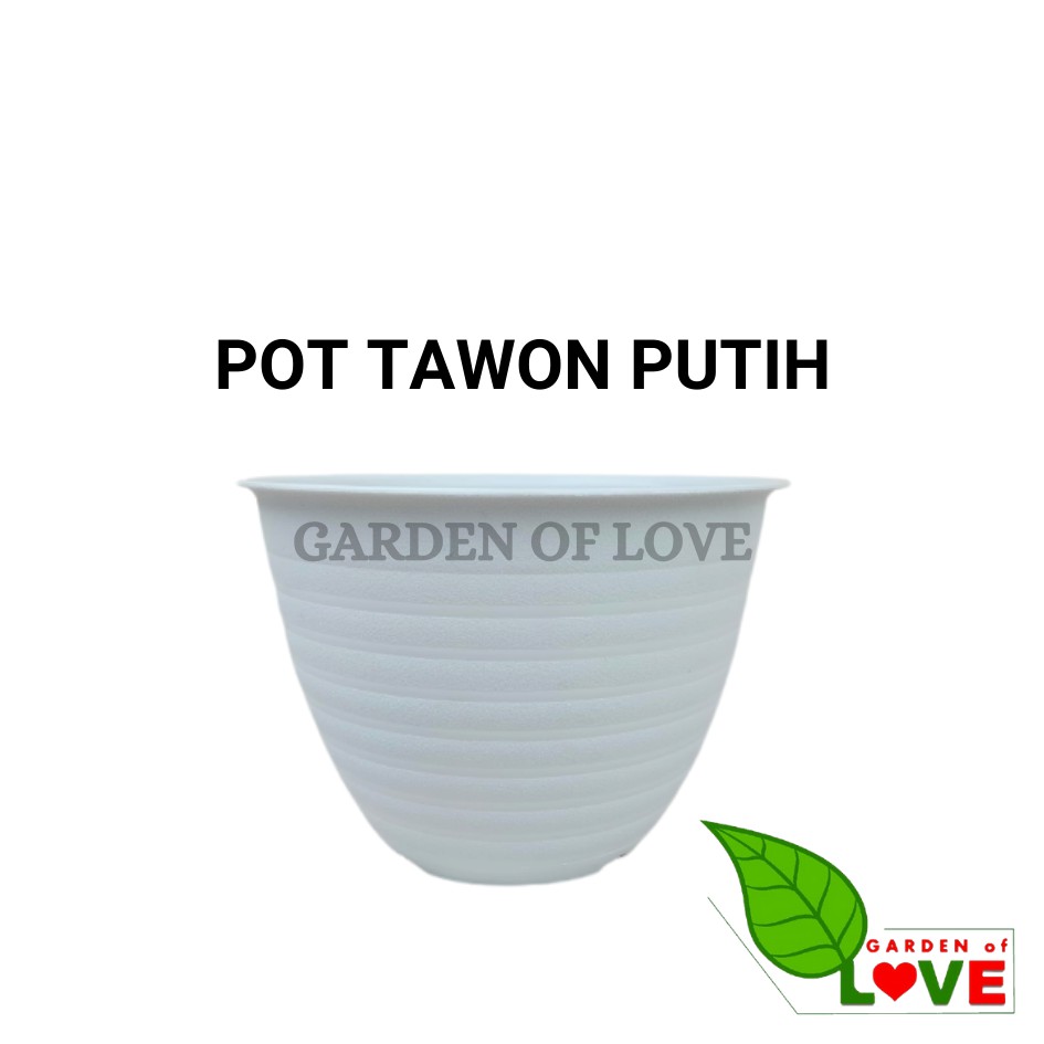 POT MADU 20 PUTIH/ POT TAWON 20/POT GOCCIE 20/POT HPP 20/ POT TAWON 18CM POT TAWON 10 12 15 13 20 21