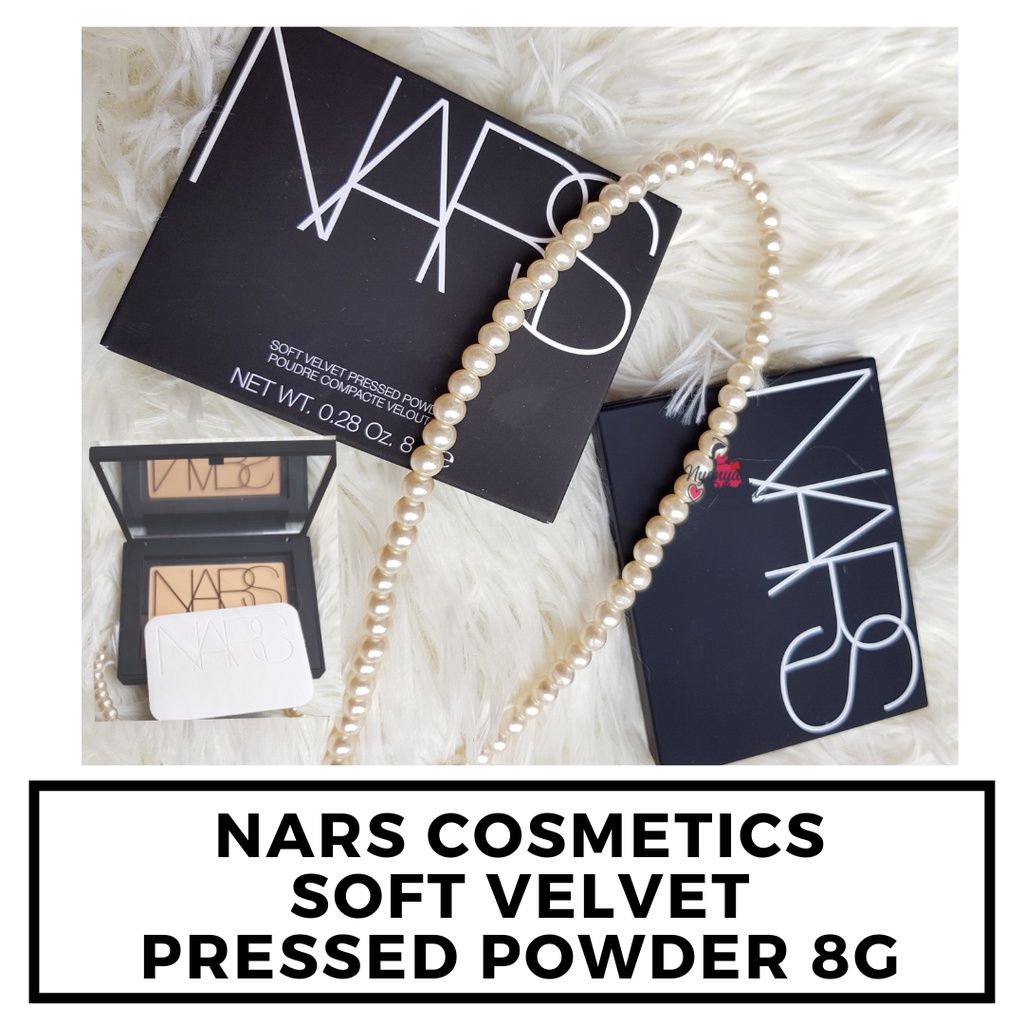 NAR5 COSMETICS SOFT VELVET PRESSED POWDER Bedak Padat Nars