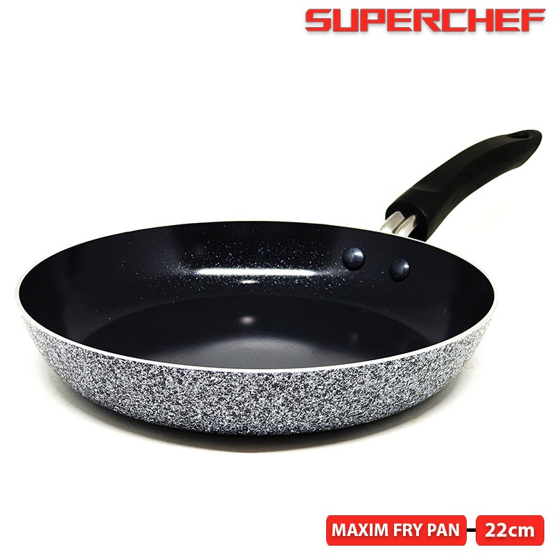 Maxim 22cm Fry Pan Keramik Anti Lengket Panci Penggorengan Wajan Tanpa Minyak Teflon Ceramic Neo-22