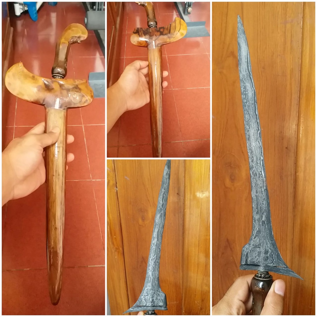 Keris Brojol Ori Sepuh + Sertifikat TMII Code15