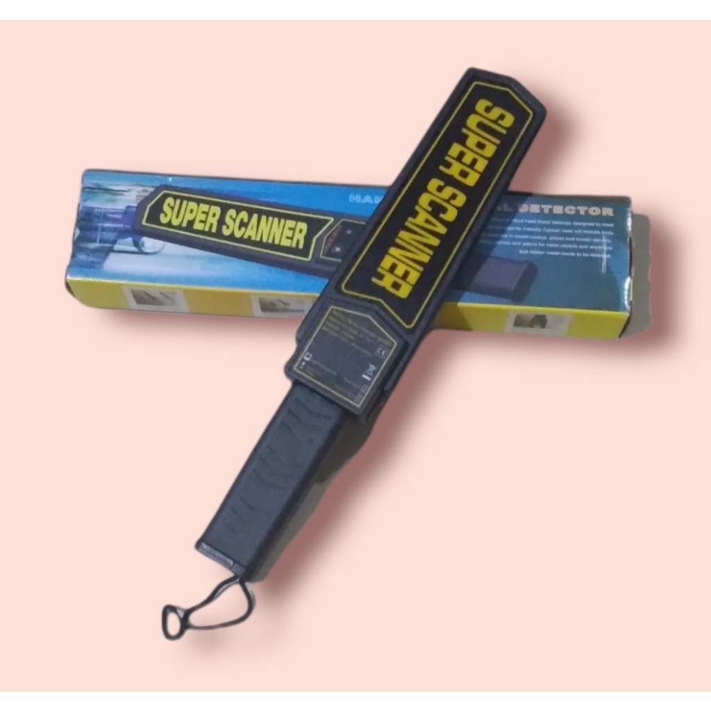 Handheld Metal Detector (Metal Detektor untuk Security)