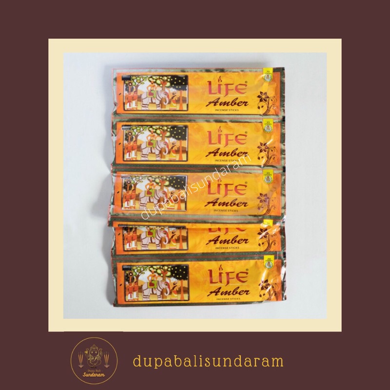 Hio Dupa Wangi Renteng Darshan Life Amber 1 Pouch