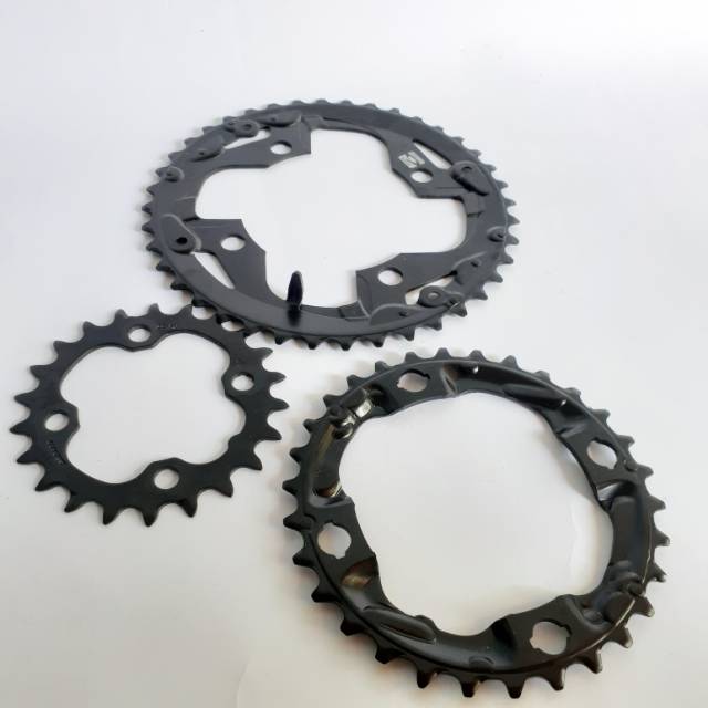 Chainring Shimano Mt300 Crank Acera 22-30-40t not deckas zrace zee motsuw