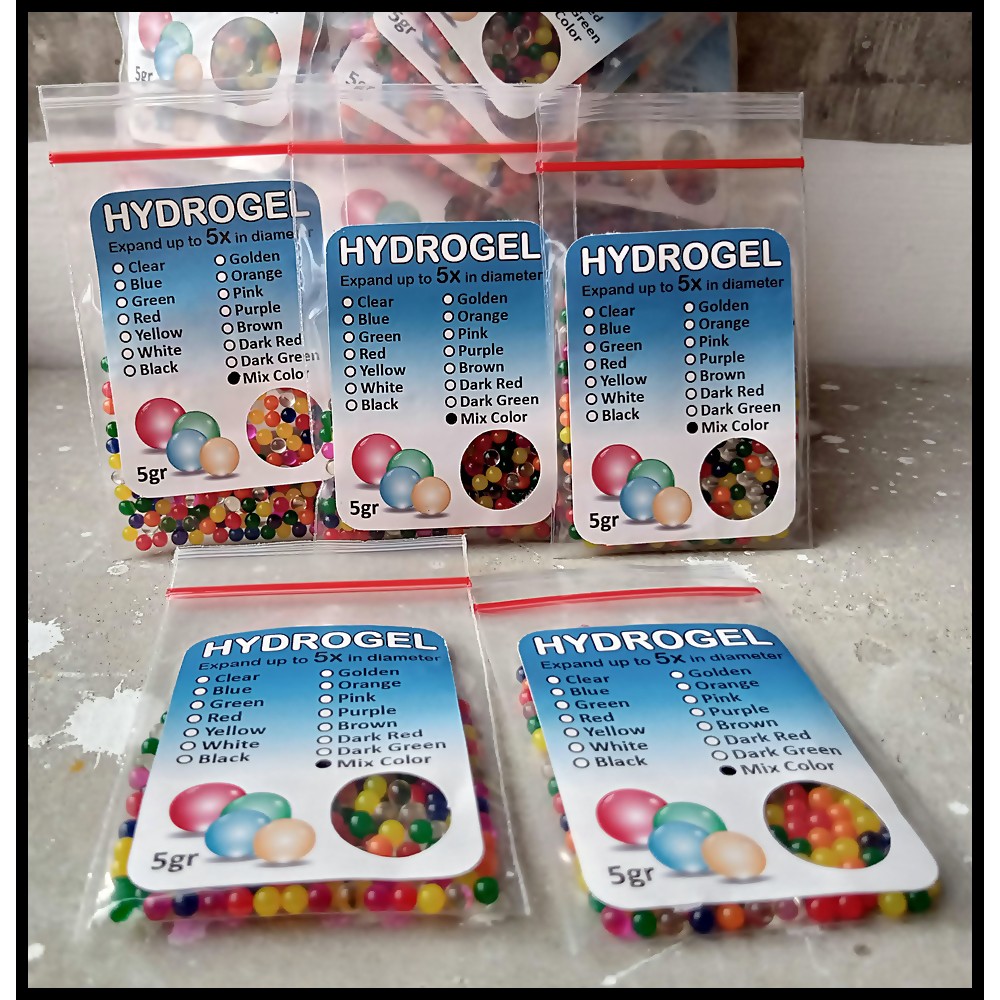 Jual Hydrogel (Hidrogel) Kering - Media Tanam - Isi Sekitar 200 Butir ...