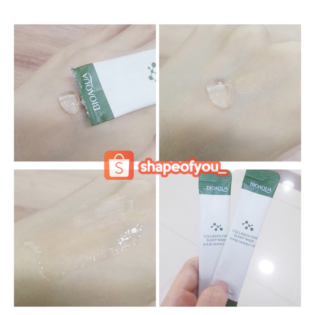 Collagen Firming Sleeping Mask No Wash Masker Wajah Viral