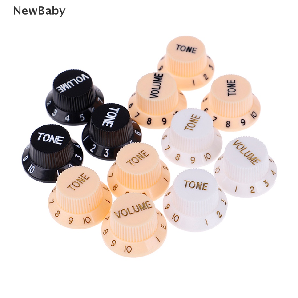 NewBaby Guitars strat knob 1-Volume 2-Tone control knobs for guitar ID