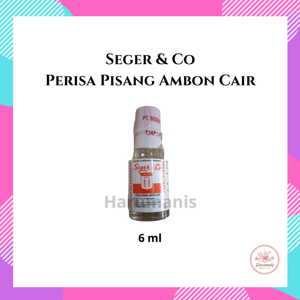 

Essence Pisang Ambon cap Dua Anting Seger & Co 6ml