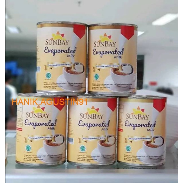 

Susu Evaporasi SUNBAY 380 Ml SS91