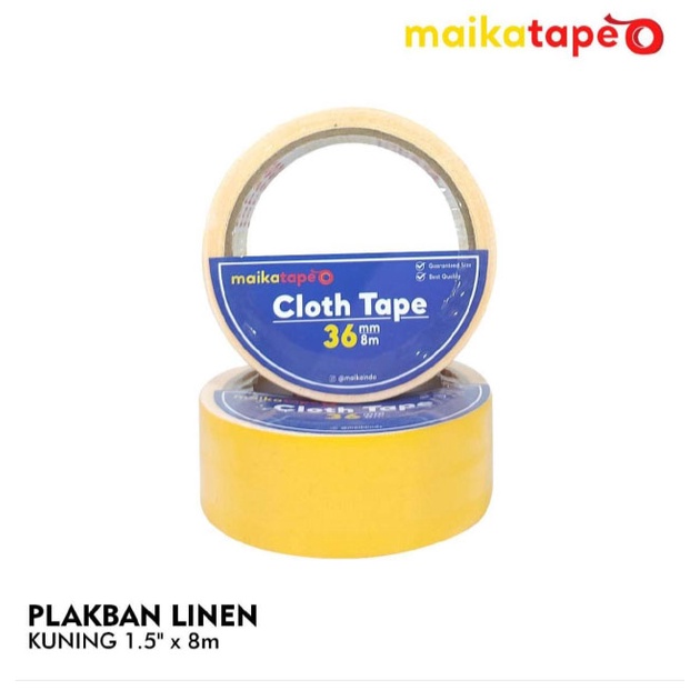 

PLAKBAN LINEN KUNING UKURAN 1,5 X 8M