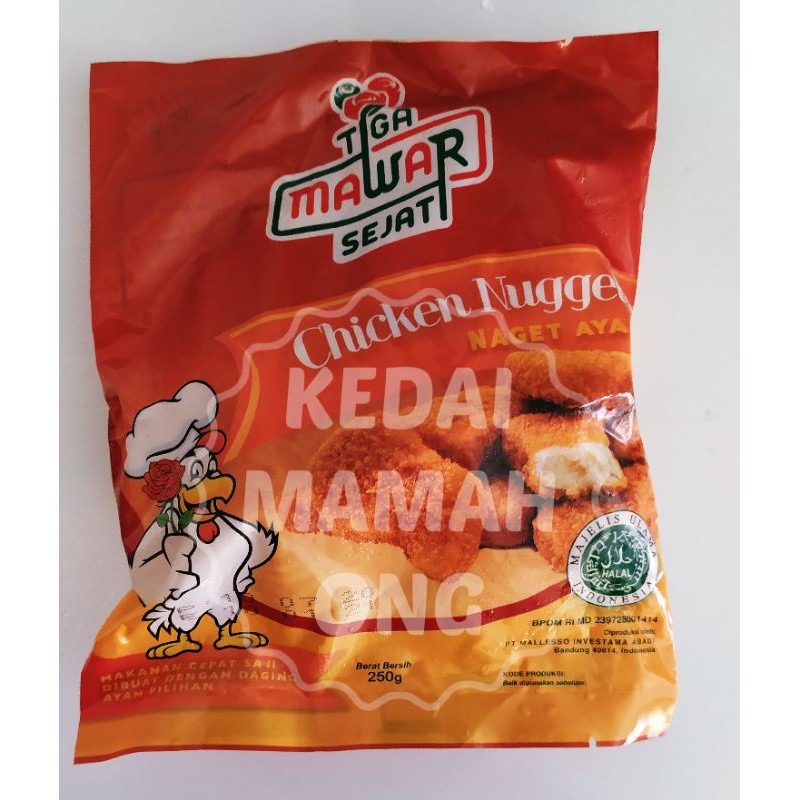 

Mawar chicken nugget 250gr