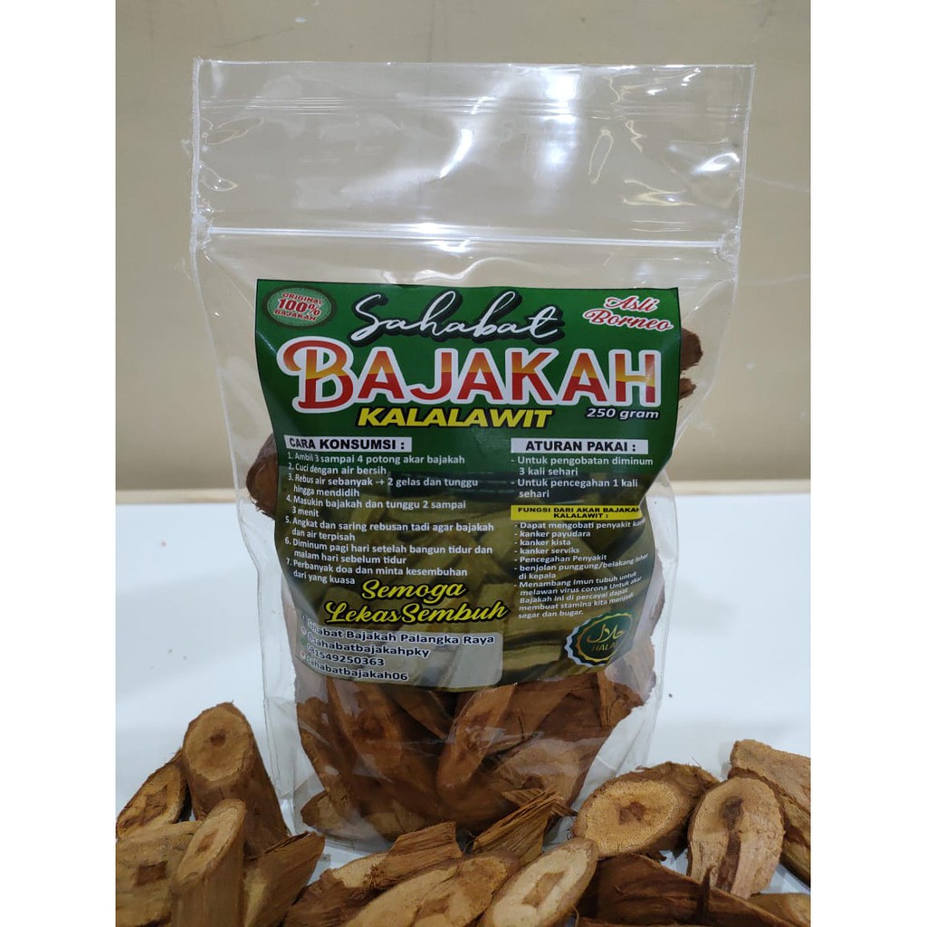 

Akar Bajakah Kalalawit 100% Asli Kalimantan 1Kg