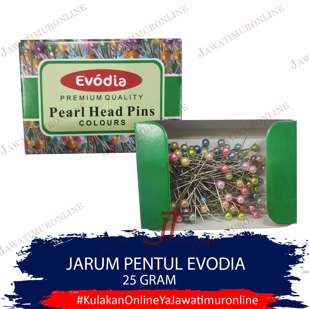 Jarum Pentul Evodia 25 Gram sama seperti Jarum Pentul Nemoto