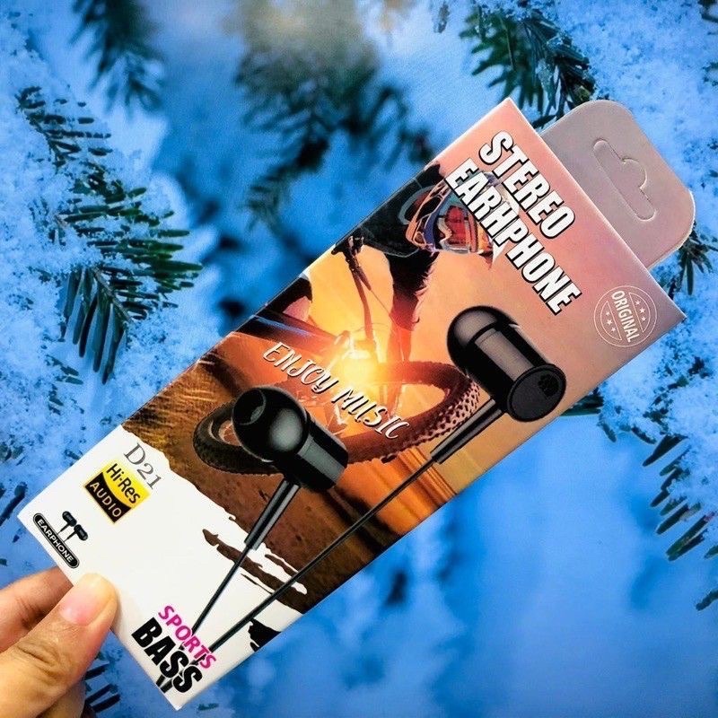 Headphone D21 In ear / Headset Stereo with mic