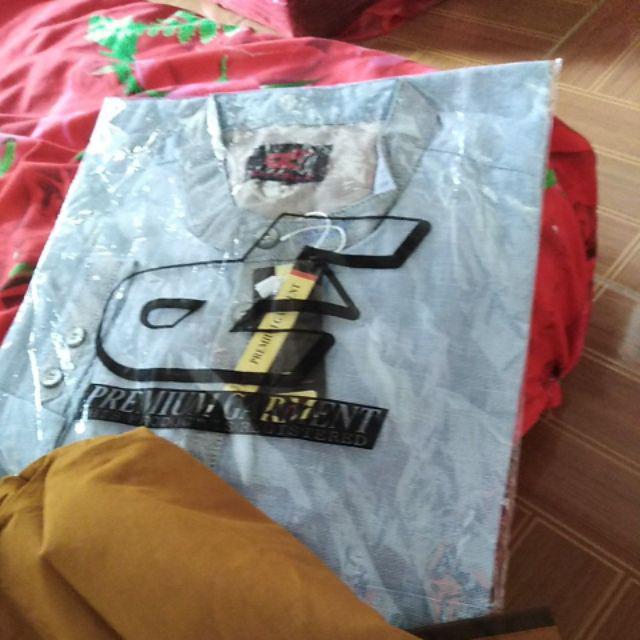 Baju Batik Pria Gus Azmi Syubbanul Muslimin Batik Katun Halus Hadroh Azzahir Santri Muslim, Moderen