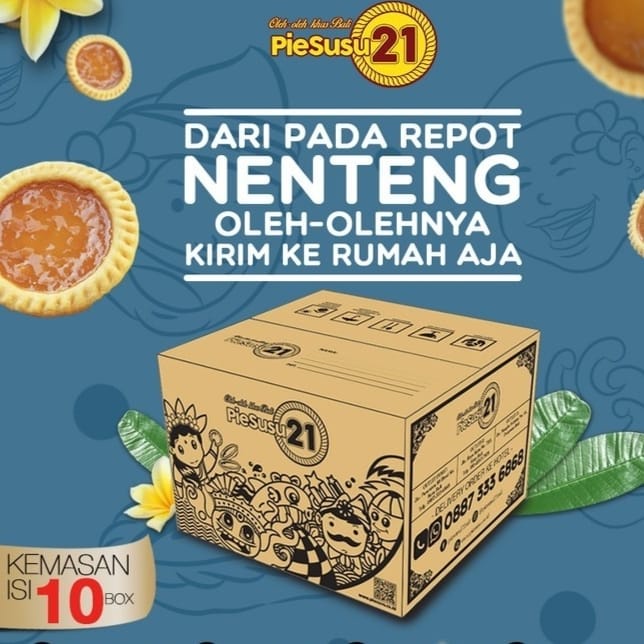 

PIE SUSU 21 BALI 1 KARDUS ISI 10 BOX LEBIH HEMAT