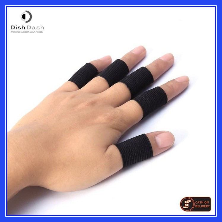 [BAYAR DI TEMPAT] 10 Pcs DEKER JARI Untuk Olahraga Bahan HIGH QUALITY / FINGER SUPPORT / Pelindung Jari