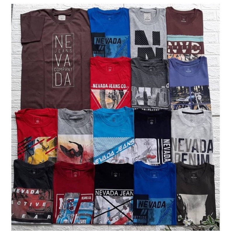 NEVADA GROSIR KAOS NEVADA PRIA KAOS OBLONG NEVADA COWOK SUPLAYER KAOS NEVADA