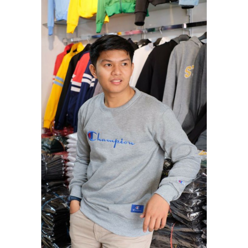 [FOTO ASLI ]CREWNACK CHAMPION /SWEATER CHAMPION /SWEATER CHAMPION ORIGINAL/CHAMPION/JAKET/COD