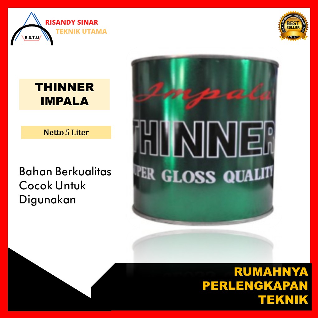 

thinner impala | Thinner Murah | Pengencer Cat Minyak Murah | thinner 5 liter