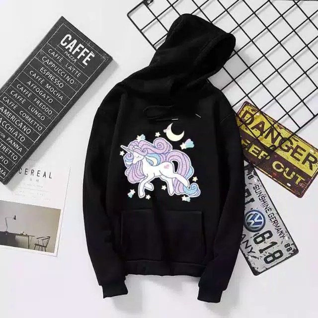 YMF  SWEATER HOODIE KUDA PONI / KUDA PONY / UNICORN