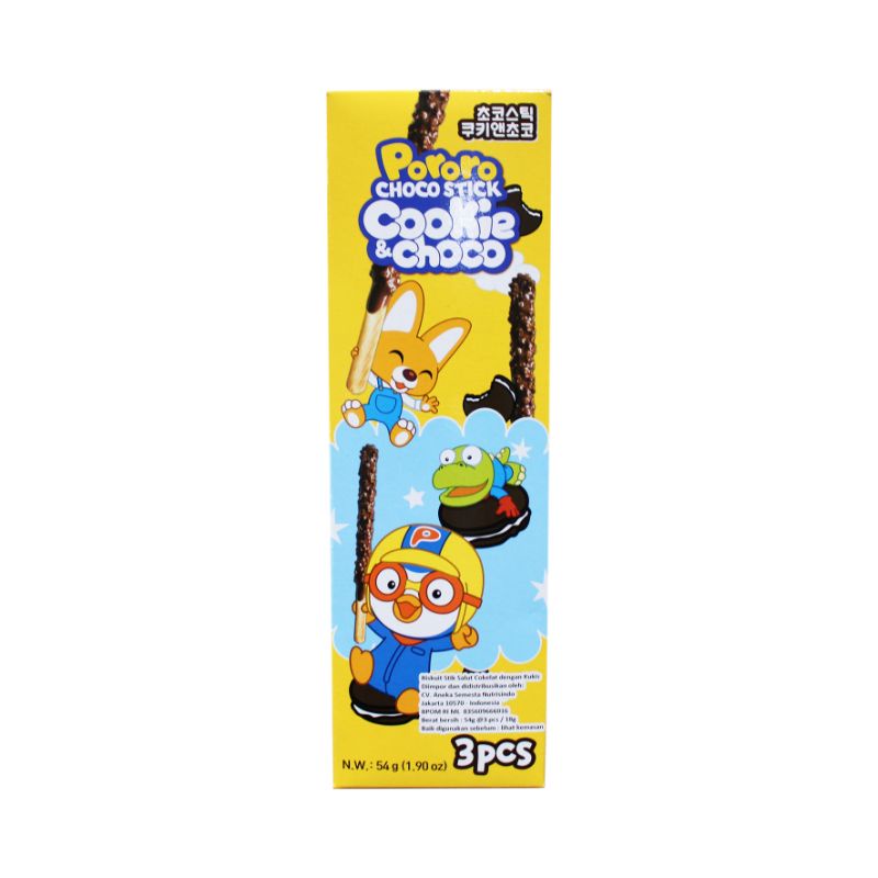 

[Limited edition] Pororo Chocolate Stick 54 gr Import Korea