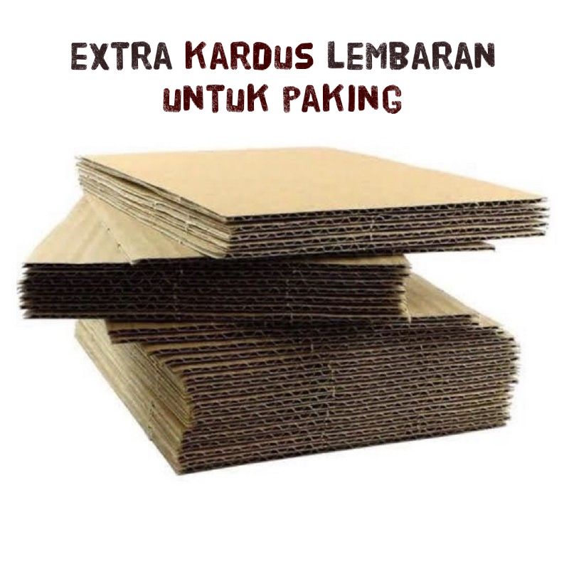 

extra kardus lembaran untuk paking