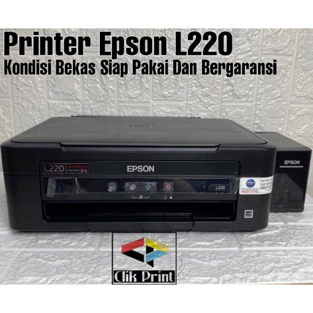 Printer Epson L220 print scan copy second