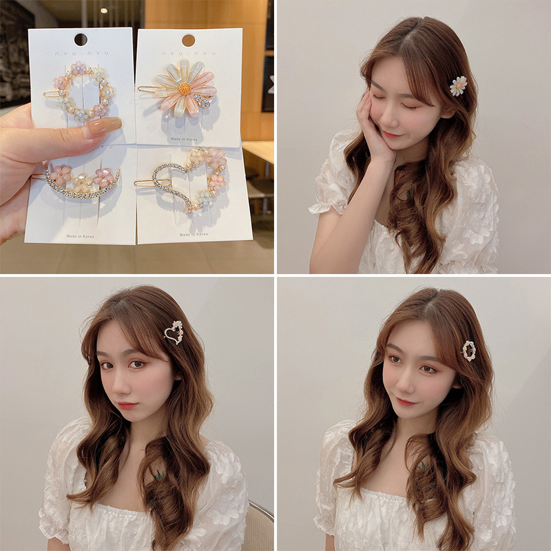 Korean Temperament Side Clip New Simple Bangs Hairpin