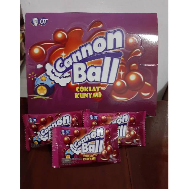 Cannon Ball Coklat Kunyah Shopee Indonesia