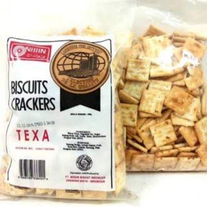 

NISSIN Biskuit Crackers Texa 300g