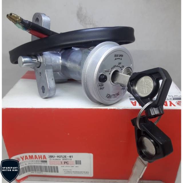 Kunci kontak X ride Fino Fi 2BU asli yamaha Spareparts Motor