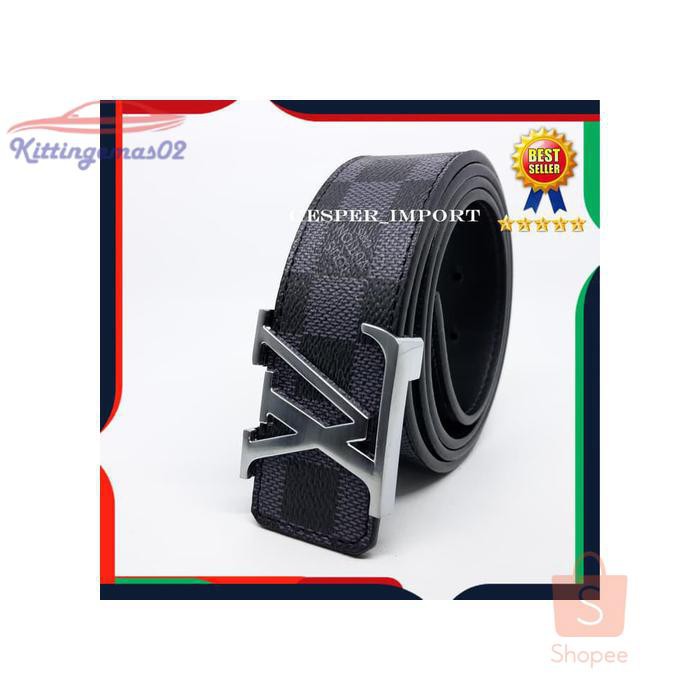 IKAT PINGGANG PRIA GESPER SABUK KTG2I597 LV COWOK IMPORT