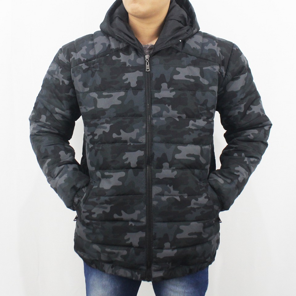 JAKET PUFFER CAMO ARMY ABU 01 TEBAL PRIA SIZE M L XL XXL XXXL  - JAKET WINTER  JUMBO SIZE 2XL 3XL - JAKET PARASUT TEBAL PRIA BIG SIZE - JAKET GUNUNG HIKING