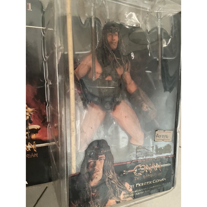 Mainan Action Figure Conan The Barbarian Pit Fighter Conan