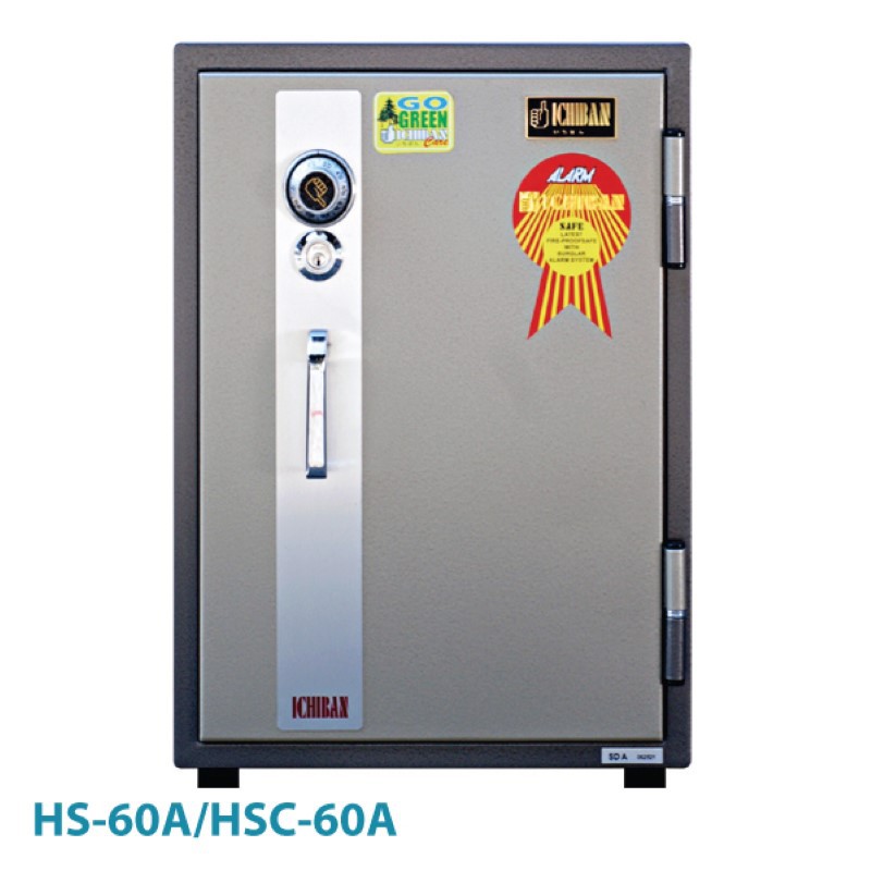 Brankas Ichiban HS 60A - Lemari Besi Tahan Api dan Alarm