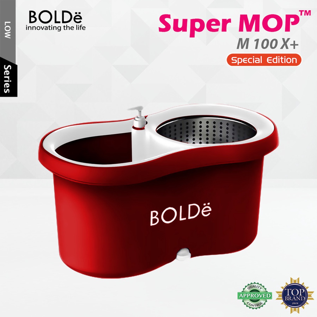 Alat Pel Lantai BOLDe Super Mop M 100 X+ Special Edition