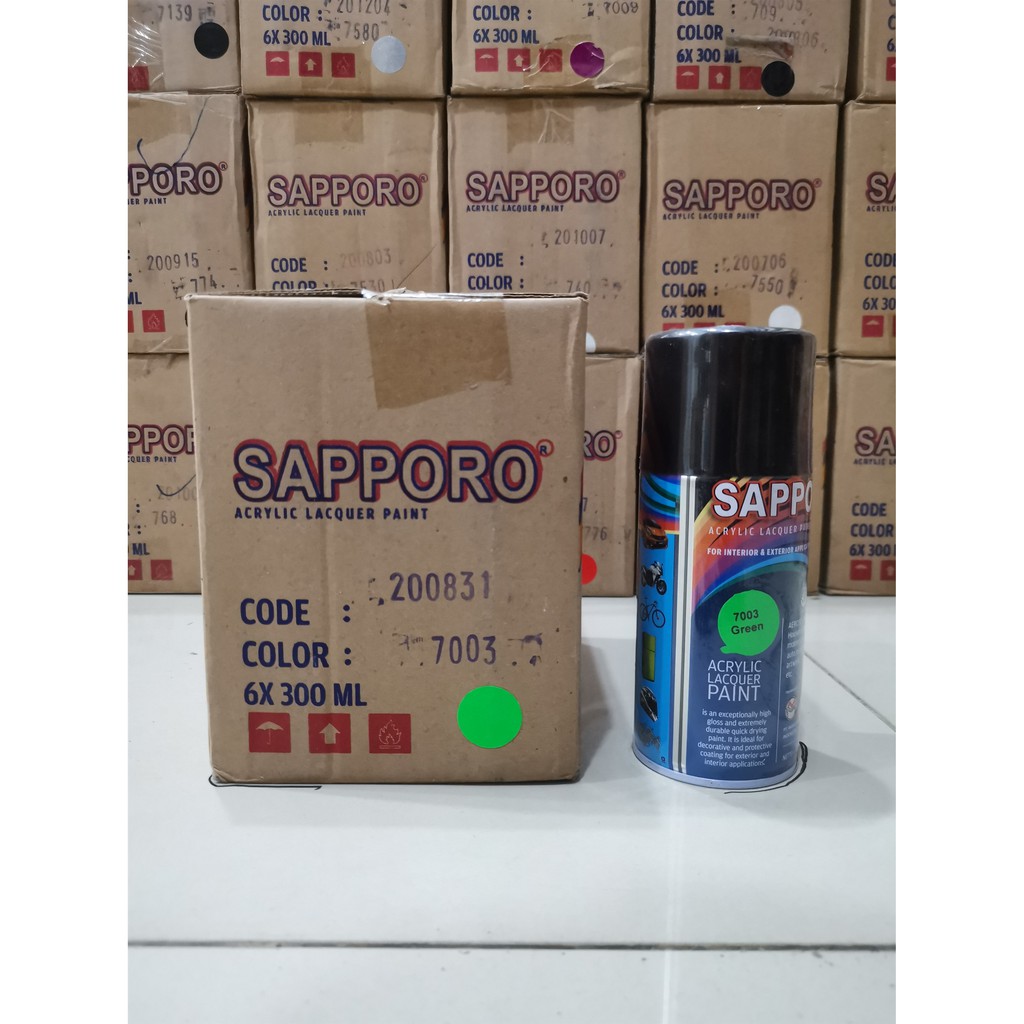 Cat Semprot Sapporo Paint 7003 Green