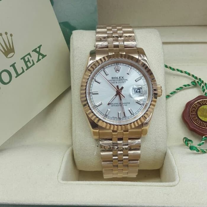 ROLEX OYSTER DATEJUST 36MM ROSEGOLD SUPER GRADE AA