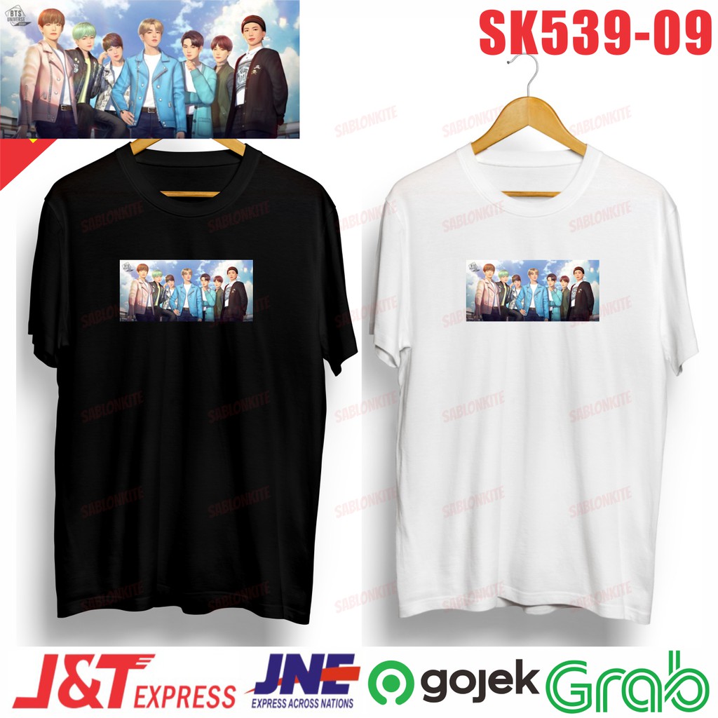 NEWW!!! KAOS KPOP UNIVERSE STORY SK539 UNISEX COMBED 30S