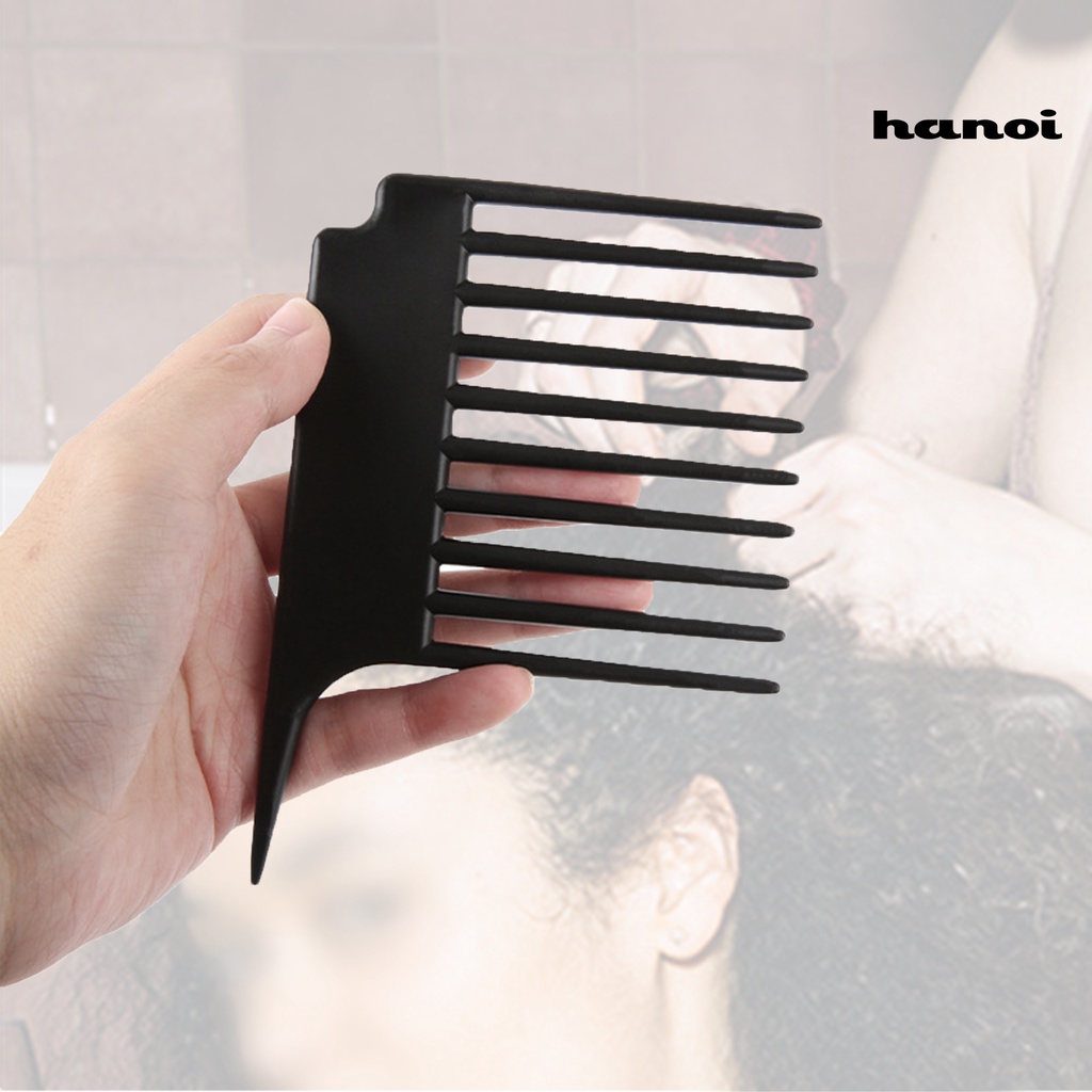 HQTM_Comb Waterproof Unbreakable Plastic Large Tooth Detangle Comb for Hair