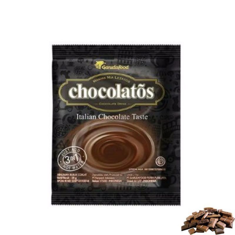 

Chocolatos Drink Coklat / Chocolatos Drink Coklat 1 Renceng isi 10 Sachet / Chocolatos Drink Renceng