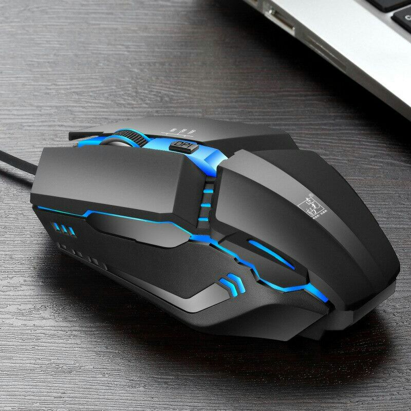 Centechia Mouse Gaming LED RGB 1600 DPI-K3 - Black