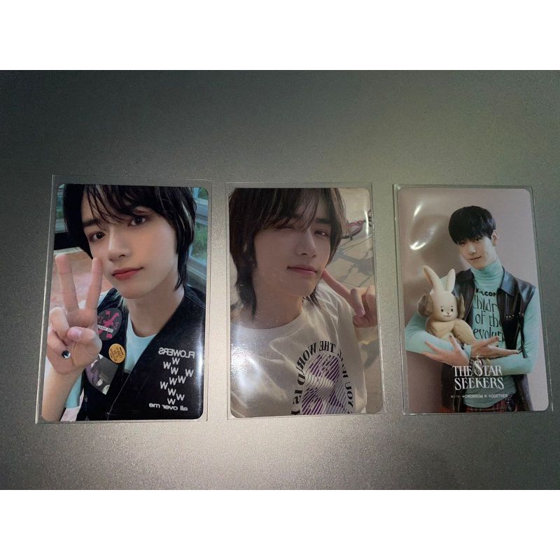 PHOTOCARDS OS BEOMGYU SOOBIN FIGHT OR ESCAPE
