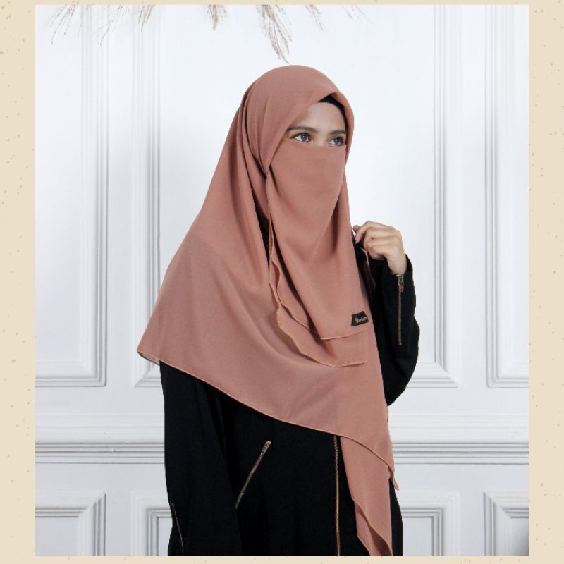 Jilbab segi empat cadar jumbo syari 150x150