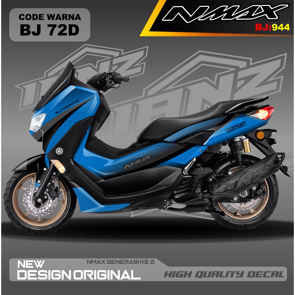 STICKER NMAX FULL BODY MOTOR/ DECAL FULL BODY NMAX / DECAL STIKER FULL BODY NMAX / STIKER DECAL NMAX TERBARU