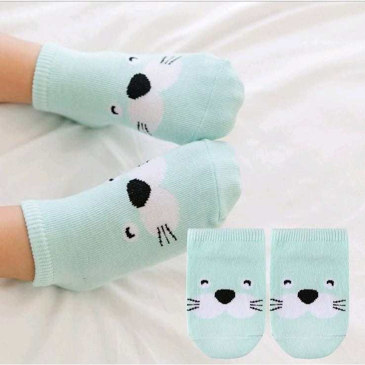 Kaos kaki Anak anti slip animal / baby socks / kaos kaki bayi / kaos kaki anak anak motif hewan